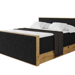 wohnli-moebel-suche-800001699457 Wohnli Möbelsuche - BOXSPRINGBETT LOLLI9 -Z-KING 160x200 - H3/H4 Schwarz