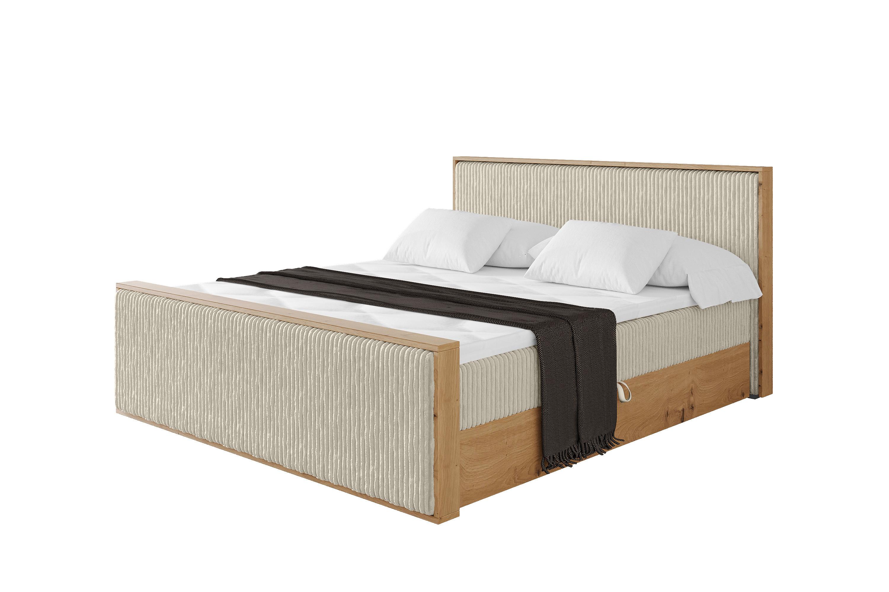 Wohnli Möbelsuche - BOXBETT LOLLI9 -Z 180x200 - H3 Creme