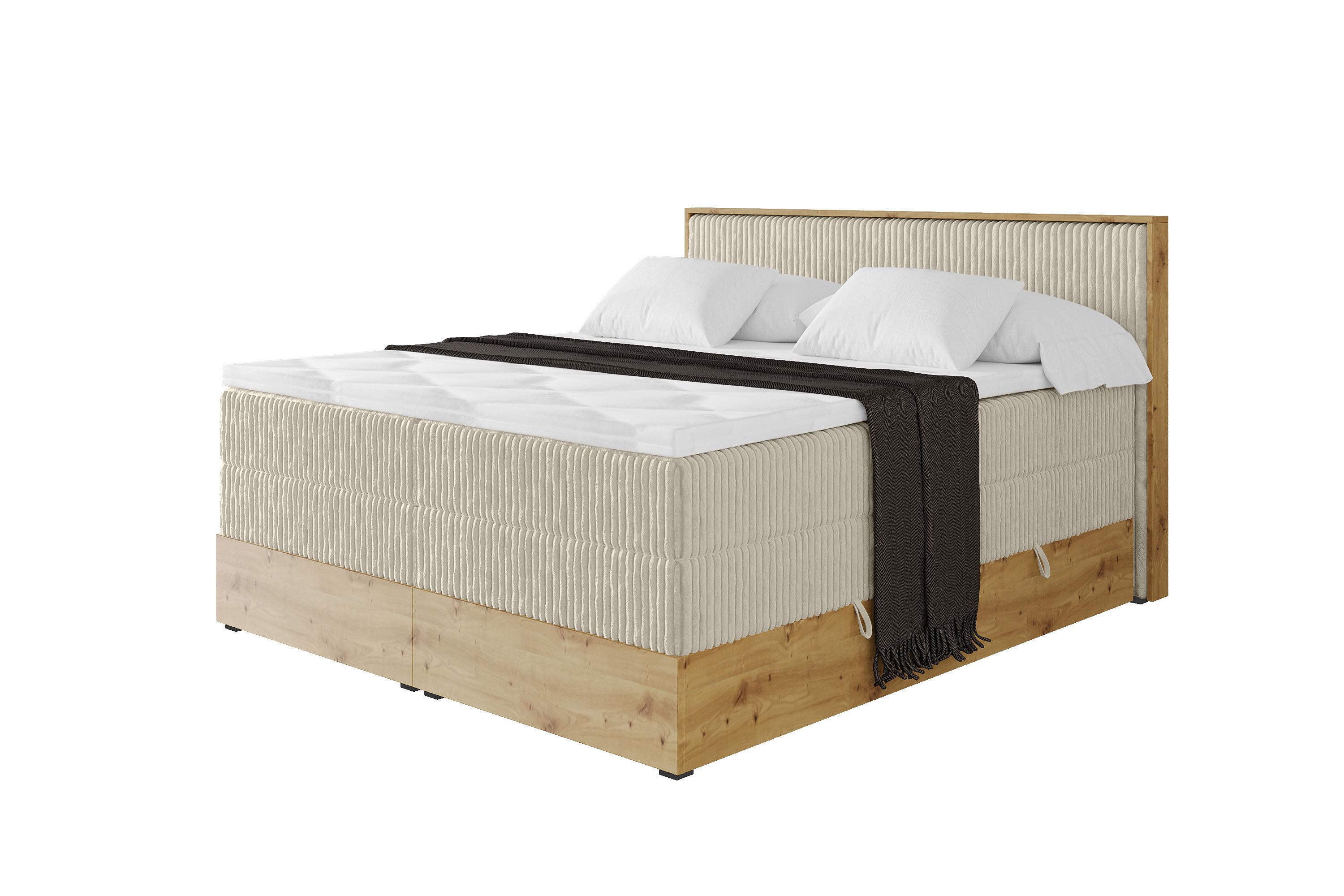 wohnli-moebel-suche-800001699576 Wohnli Möbelsuche - BOXSPRINGBETT LOLLI9 -KING 200x200 - H3/H4 Creme