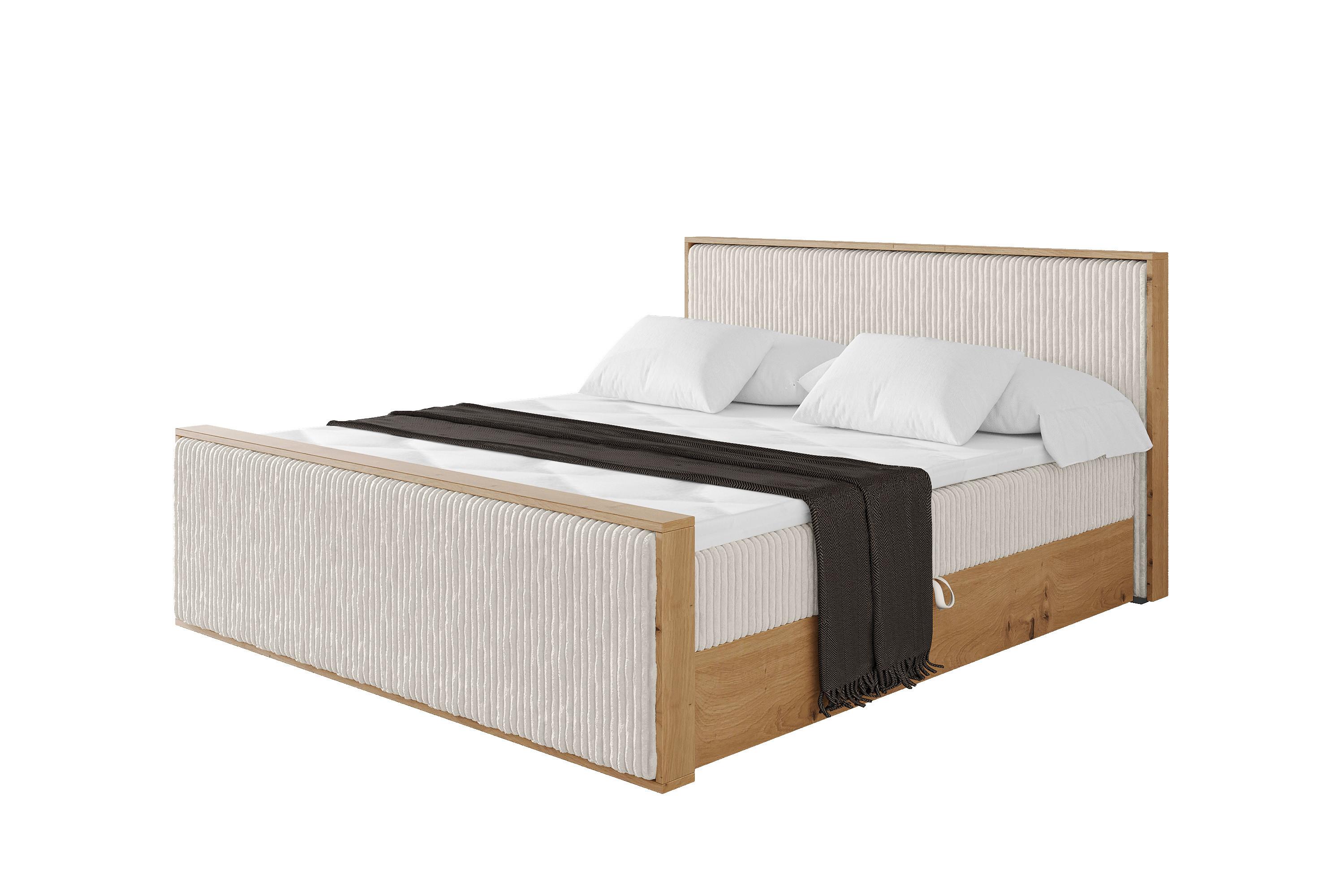 Wohnli Möbelsuche - BOXBETT LOLLI9 -Z 120x200 - H4 Creme