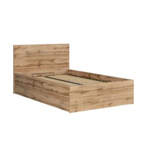 wohnli-moebel-suche-800001703560-1 BOXBETT 120/200 Edwin Holz Holzwerkstoff Petits-meubles Möbel > Betten > Boxspringbetten Braun