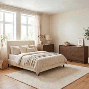 wohnli-moebel-suche-800001703632-1 KOMMODE Japandi Dunkles Holz Holzwerkstoff Petits-meubles Möbel > Kommoden & Schubladenschränke > Kommoden Braun