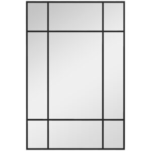 Wohnli Möbelsuche - WANDSPIEGEL Glas Metall Schwarz
