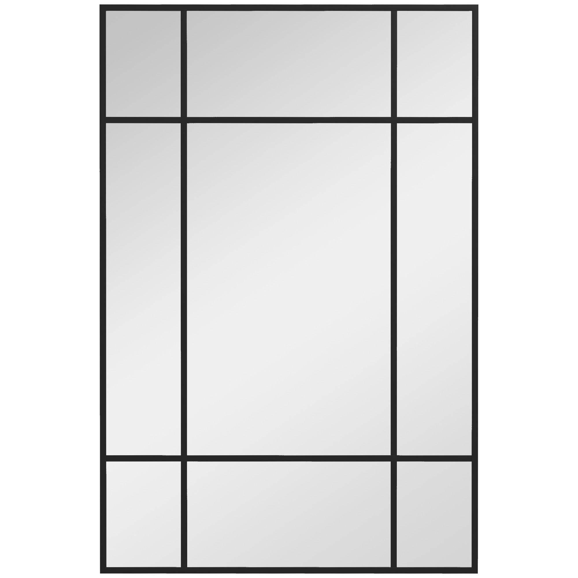 wohnli-moebel-suche-800001706121 Wohnli Möbelsuche - WANDSPIEGEL Glas Metall Schwarz