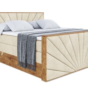 wohnli-moebel-suche-800001709077 Wohnli Möbelsuche - BOXSPRINGBETT mit Matratze H3|H4 und Lattenrost - LOLLI6-Z KING-160x200 - Beige Monolith