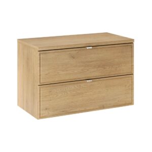 WASCHTISCH 80cm Elias Holz Holzwerkstoff Petits-meubles Möbel > Schränke > Badezimmerschränke > Waschtische Braun