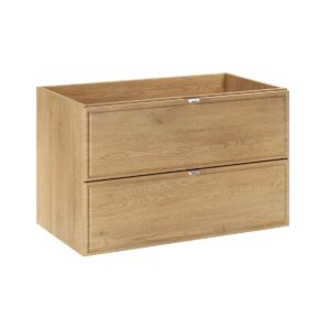 wohnli-moebel-suche-800001709224-1 WASCHTISCH 81cm Elias Holz Holzwerkstoff Petits-meubles Möbel > Schränke > Badezimmerschränke > Waschtische Braun