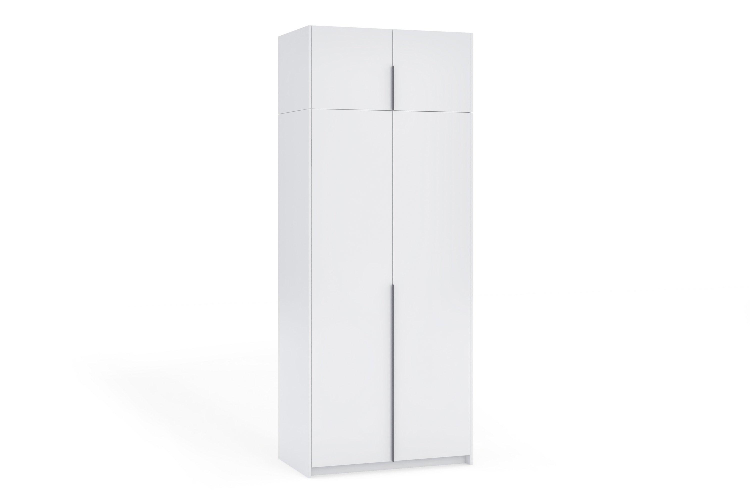 Wohnli Möbelsuche - DREHTÜRENSCHRANK AMARA 100/250/58cm 2-türig Weiß