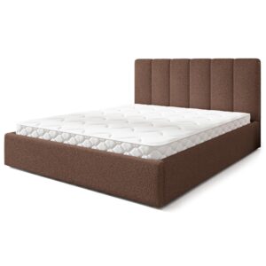 wohnli-moebel-suche-800001710701 Wohnli Möbelsuche - POLSTERBETT NEMIS 140x200 cm mit Bettkästen - Braun