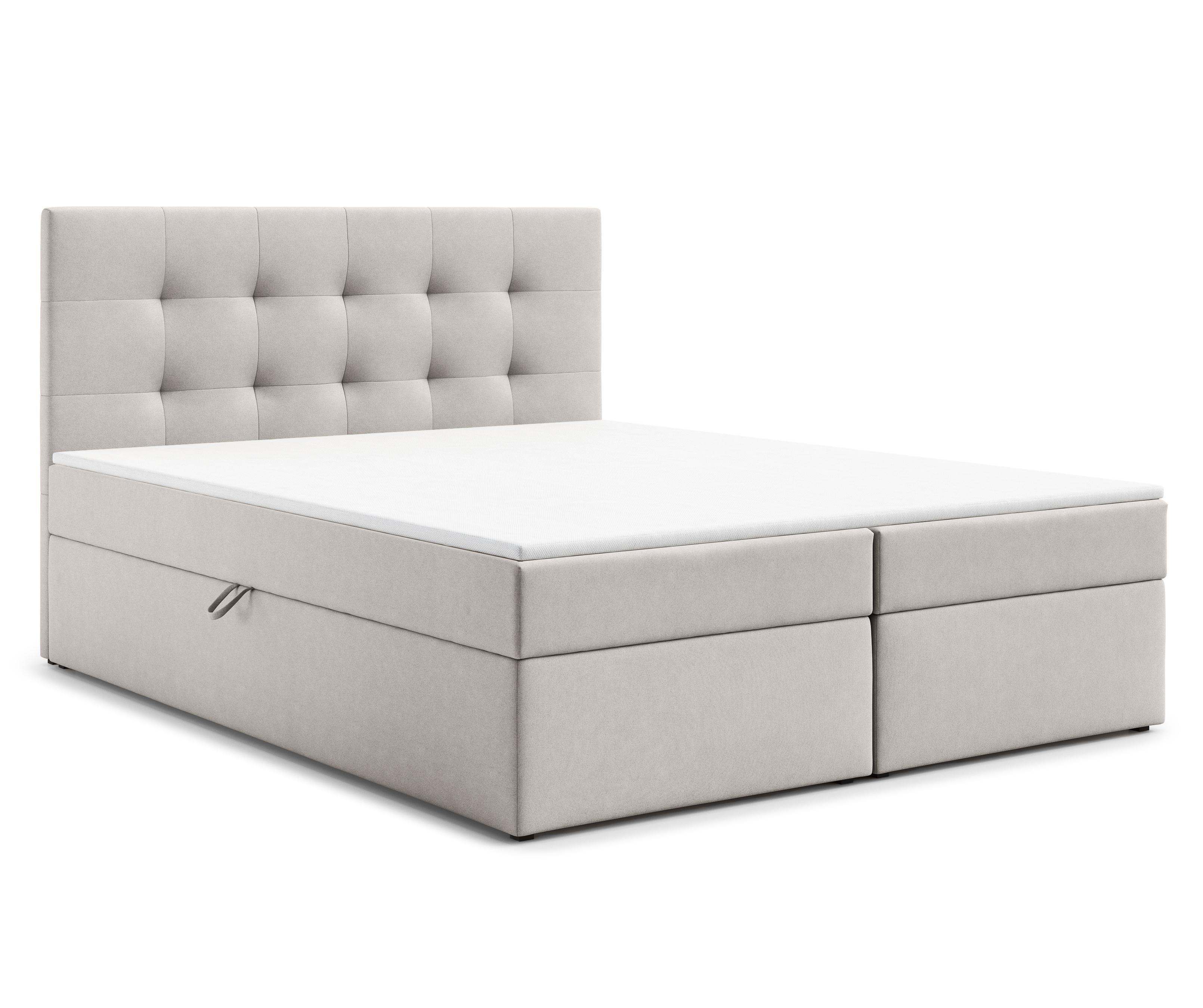 wohnli-moebel-suche-800001717490 Wohnli Möbelsuche - BOXBETT GALATA 140x200 cm mit Bettkasten und Matratze - Beige + TOPPER