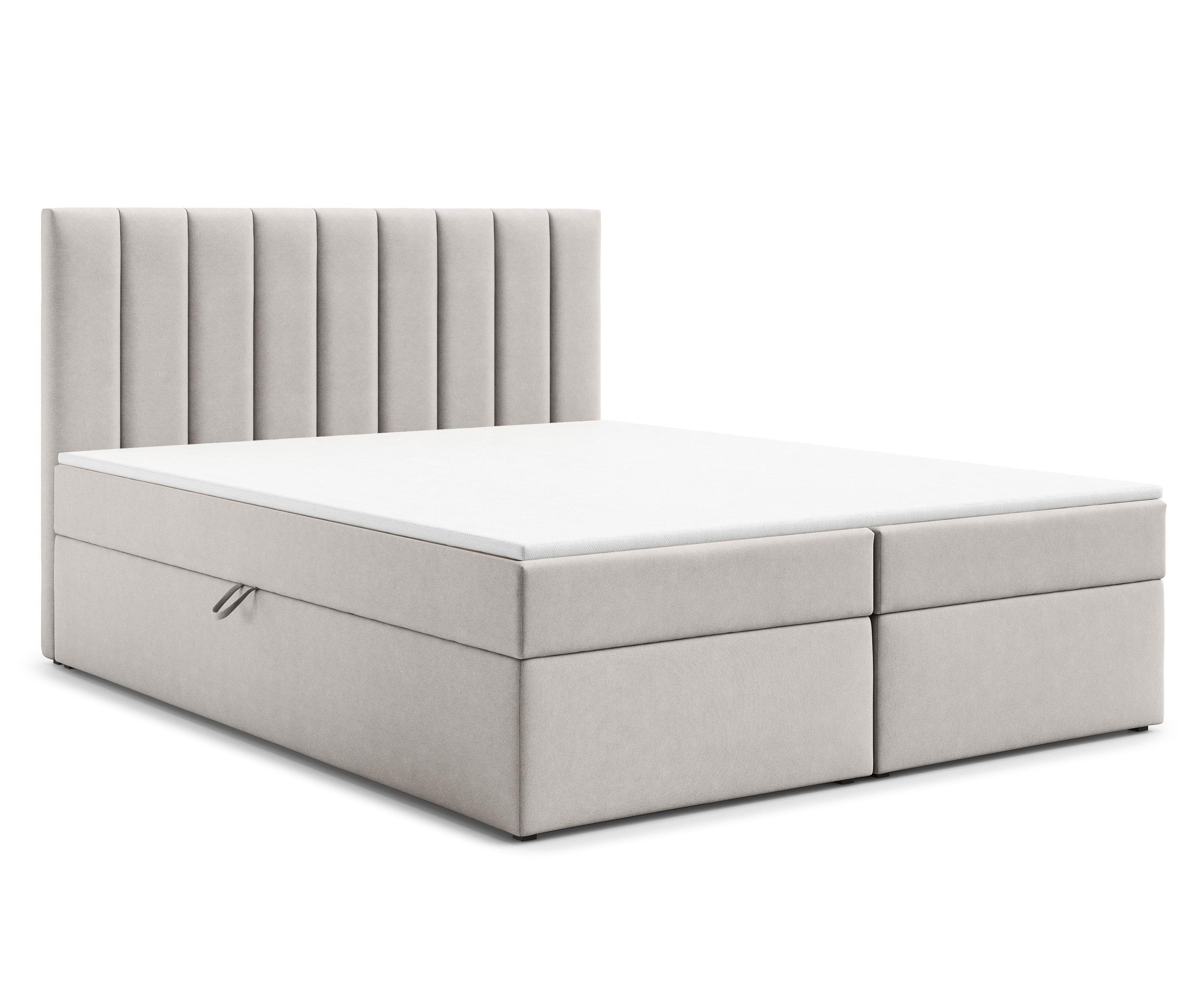 wohnli-moebel-suche-800001717520 Wohnli Möbelsuche - BOXBETT BURSA 160x200 cm mit Bettkasten und Matratze - Beige + TOPPER