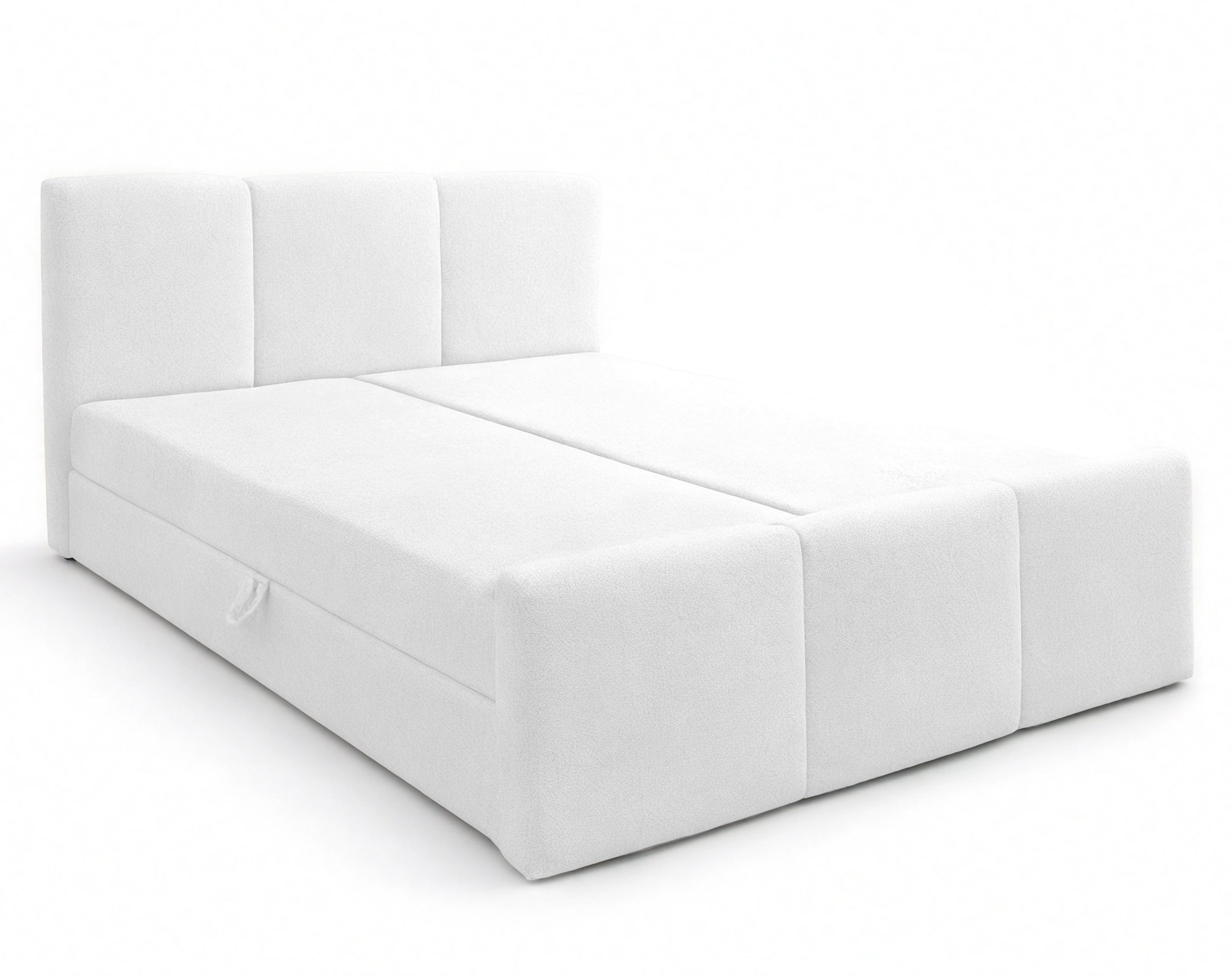 wohnli-moebel-suche-800001717559 Wohnli Möbelsuche - BOXBETT ANKARRA 180x200 cm mit Bettkasten und Matratze - Weiß + TOPPER