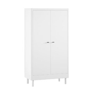 wohnli-moebel-suche-800001719412 Wohnli Möbelsuche - KLEIDERSCHRANK Keeley Buche Weiß Holz 2-trg. Komfort Stabil Modern