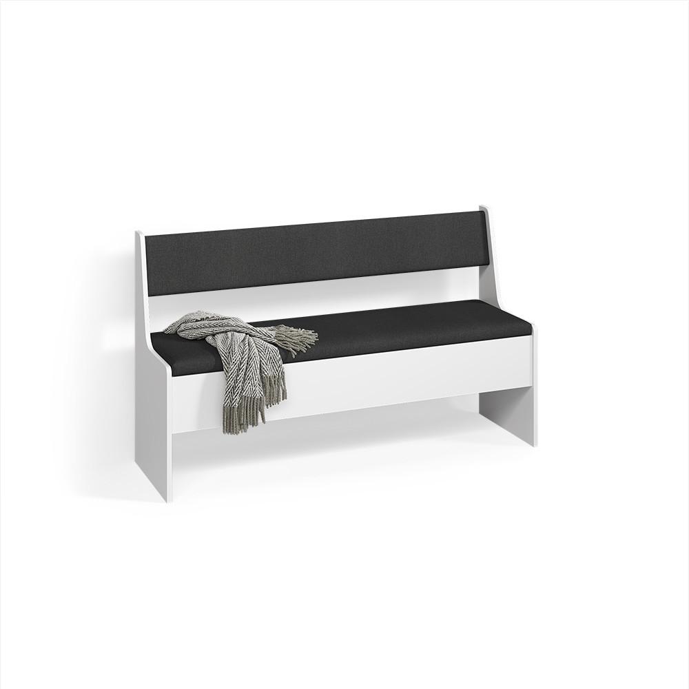 wohnli-moebel-suche-800001721922 Wohnli Möbelsuche - ESSZIMMER-BANK Tiberio Weiß 41.5 x 136.6 cm