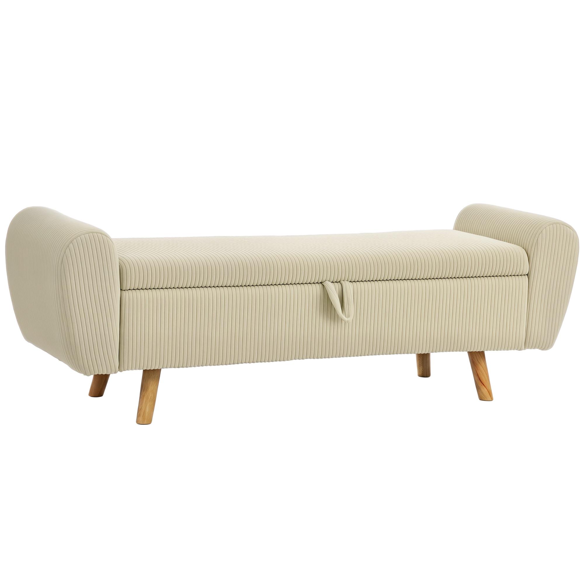 wohnli-moebel-suche-800001727734 Wohnli Möbelsuche - TRUHENBANK Polyester Gummibaumholz Beige