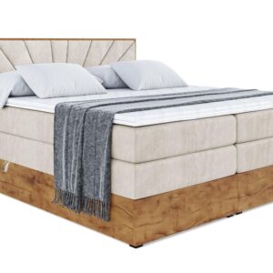 wohnli-moebel-suche-800001730076 Wohnli Möbelsuche - BOXSPRINGBETT mit Matratze H3|H4 und Lattenrost - LOLLI6 KING-180x200 - Beige Casablanca