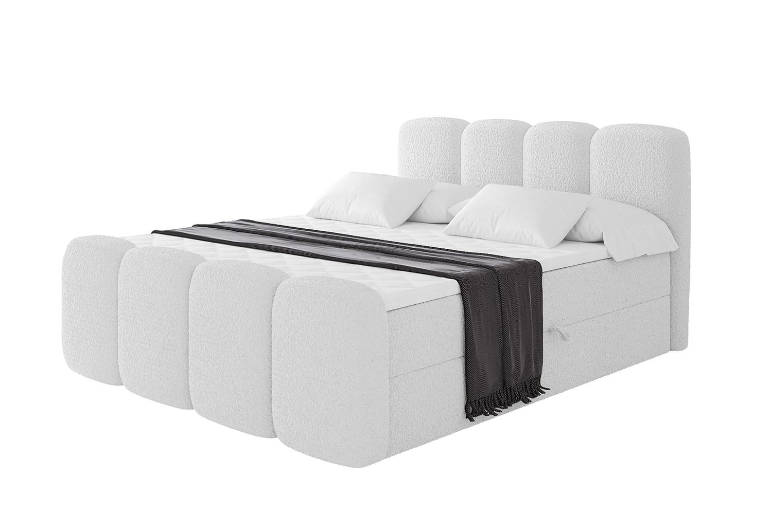 wohnli-moebel-suche-800001730172 Wohnli Möbelsuche - BOXBETT mit Matratze H4 und Lattenrost - NINA-Z - 160x200 cm - Weiß