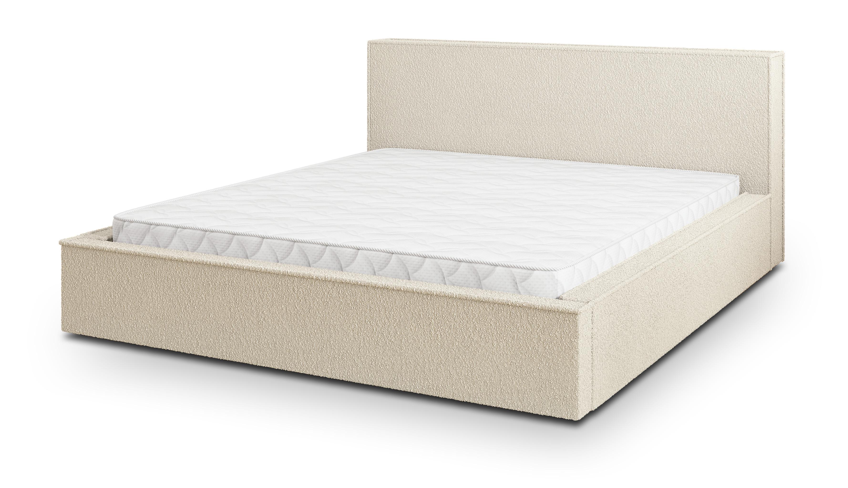 wohnli-moebel-suche-800001731521 Wohnli Möbelsuche - POLSTERBETT CELORA Q 200x200 cm mit Bettkästen - Creme