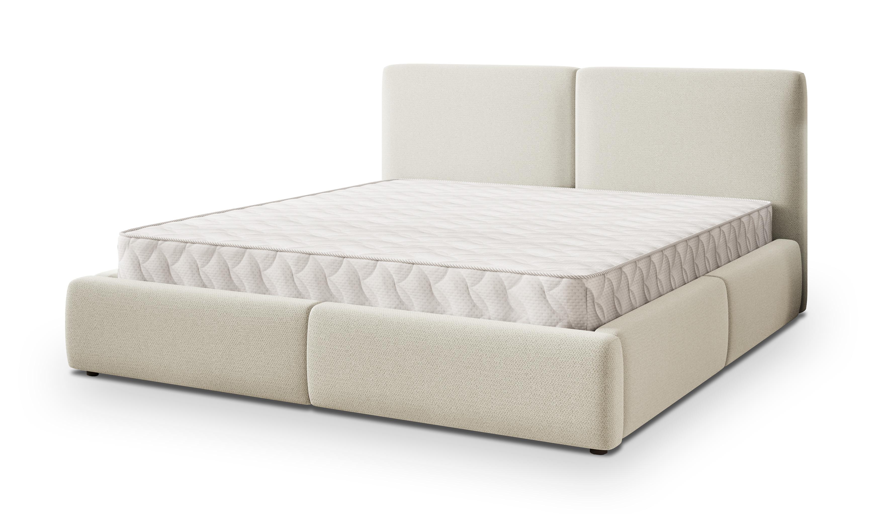wohnli-moebel-suche-800001734870 Wohnli Möbelsuche - POLSTERBETT FELURO SR 120x200 cm mit Bettkästen - Creme