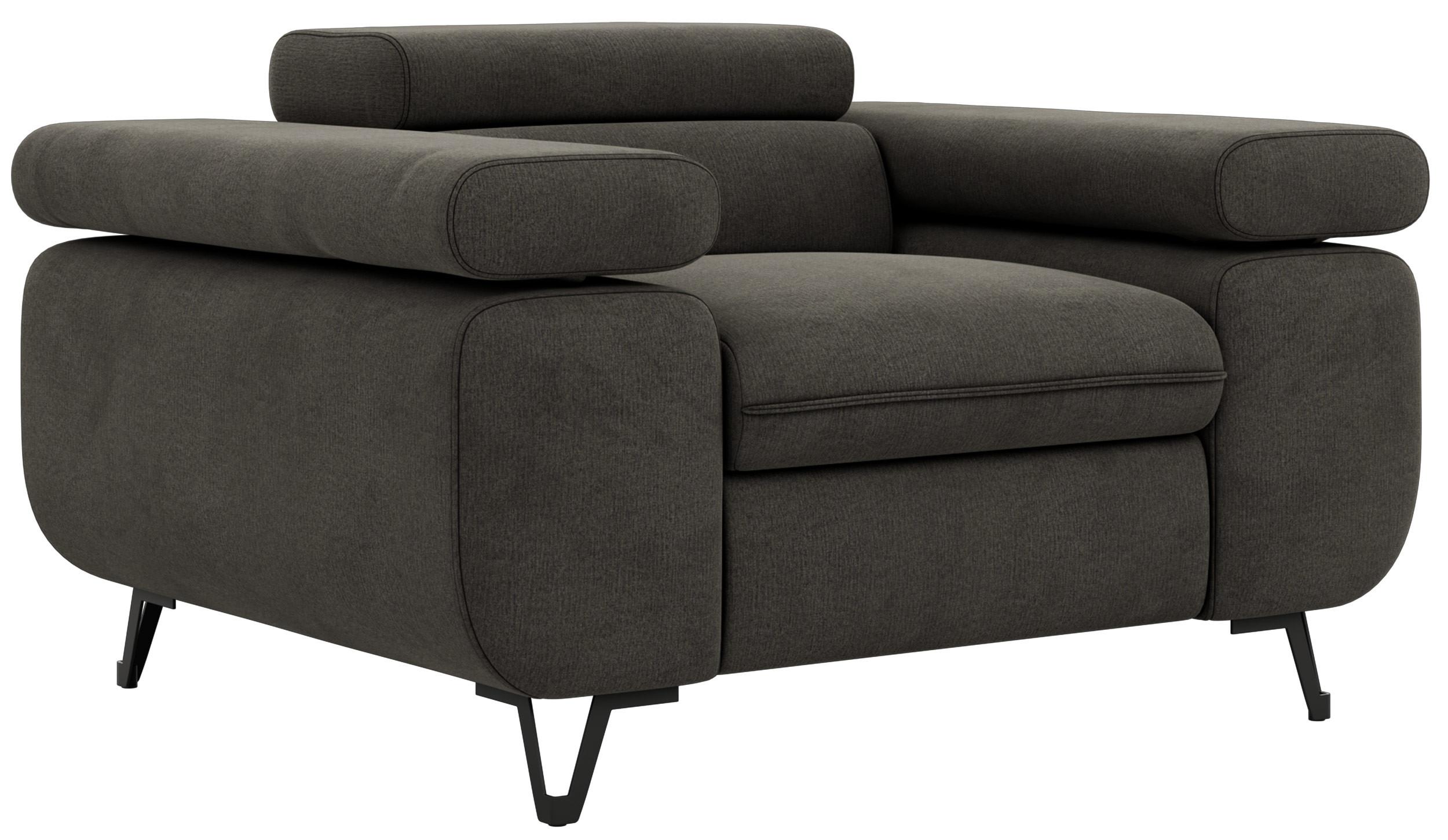 wohnli-moebel-suche-800001750494 Wohnli Möbelsuche - SESSEL PETER 1 - Dunkelgrau Velvet