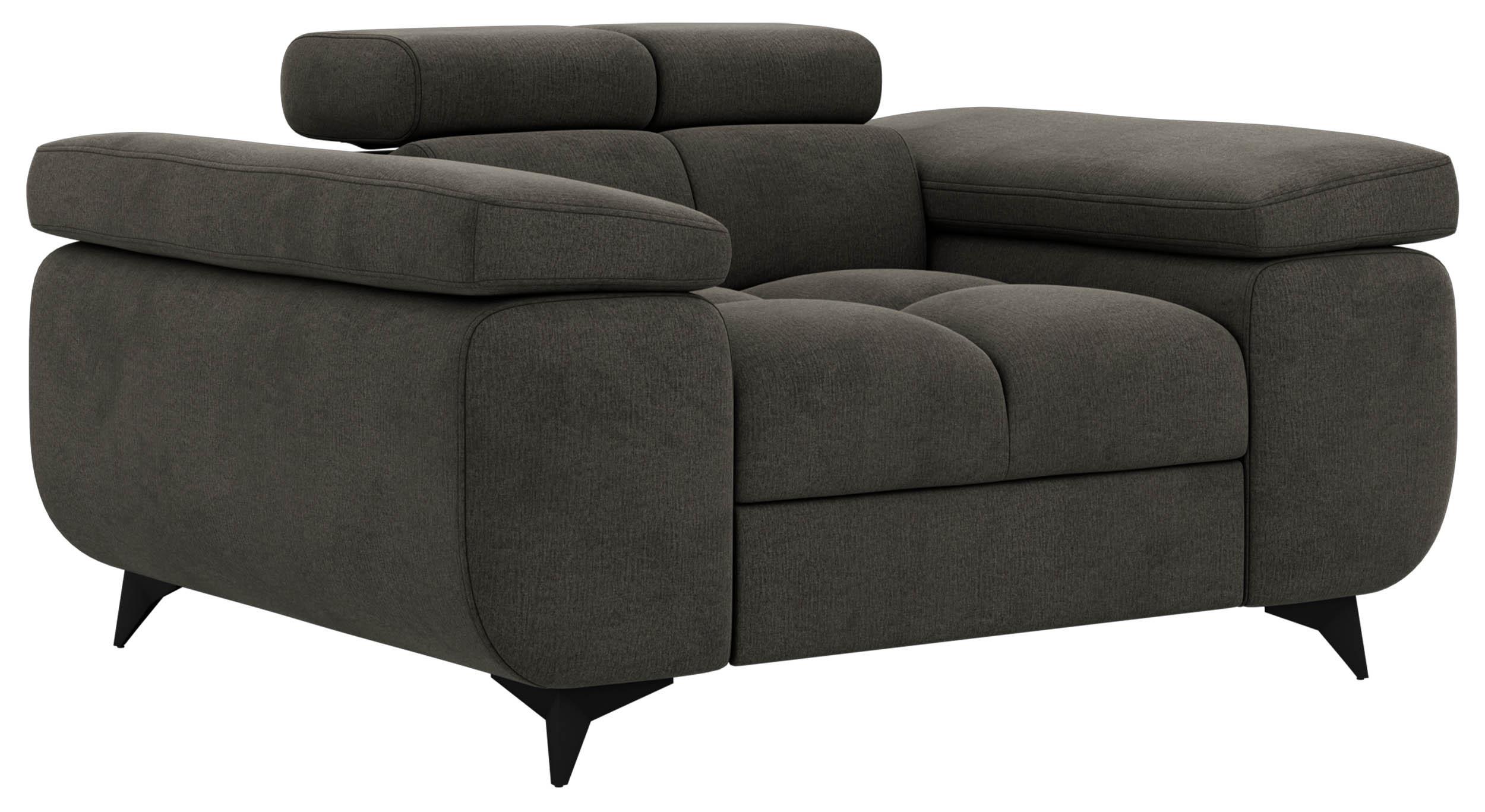 wohnli-moebel-suche-800001750825 Wohnli Möbelsuche - SESSEL NIDELLO - Dunkelgrau Velvet