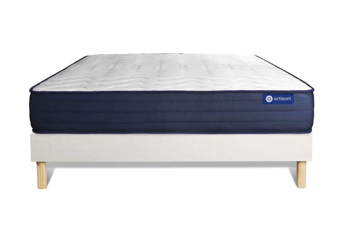 wohnli-moebel-suche-800001751327 Wohnli Möbelsuche - BETT Actiflex life Taschenfederkern und Memory-Schaum 120 x 220 cm h4 - Kit Bettgestell Weiß