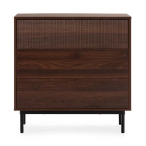 wohnli-moebel-suche-800001752203-1 KOMMODE 80/80/40 Florida Walnuss-Optik Holzwerkstoff VS Venta-stock Möbel > Kommoden & Schubladenschränke > Kommoden Braun