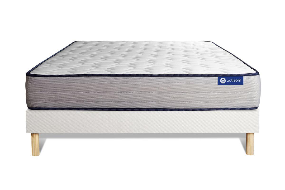 wohnli-moebel-suche-800001752308 Wohnli Möbelsuche - BETT Actiflex form Taschenfederkern und Memory-Schaum 160 x 220 cm h3 - Kit Bettgestell Weiß