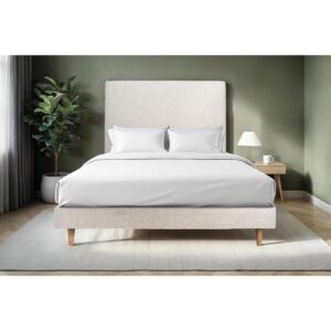 Wohnli Möbelsuche - LATTENROST – Bouclé-Stoff– Bausatz zur Selbstmontage - 140x200 cm