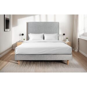 Wohnli Möbelsuche - LATTENROST – Bouclé-Stoff– Bausatz zur Selbstmontage - 200x200 cm