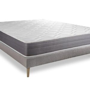 wohnli-moebel-suche-800001752733 Wohnli Möbelsuche - BETT Actiflex dream Taschenfederkern und Memory-Schaum 120 x 195 cm h1 - Kit Bettgestell Grau