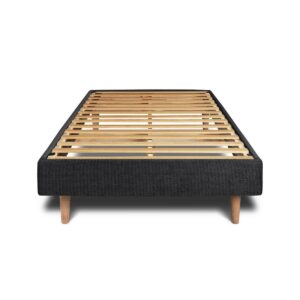 LATTENROST – Stoff – Im Bausatz - 90 x 190 cm Holz Sommeil de Plomb Möbel > Betten > Polsterbetten Schwarz