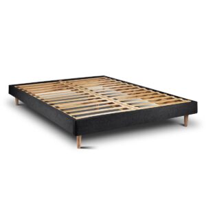 LATTENROST – Stoff – Im Bausatz - 160 x 200 cm Holz Sommeil de Plomb Möbel > Betten > Polsterbetten Schwarz