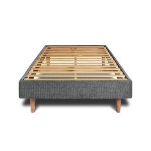 LATTENROST – Stoff – Im Bausatz - 90 x 190 cm Holz Sommeil de Plomb Möbel > Betten > Polsterbetten Anthrazit