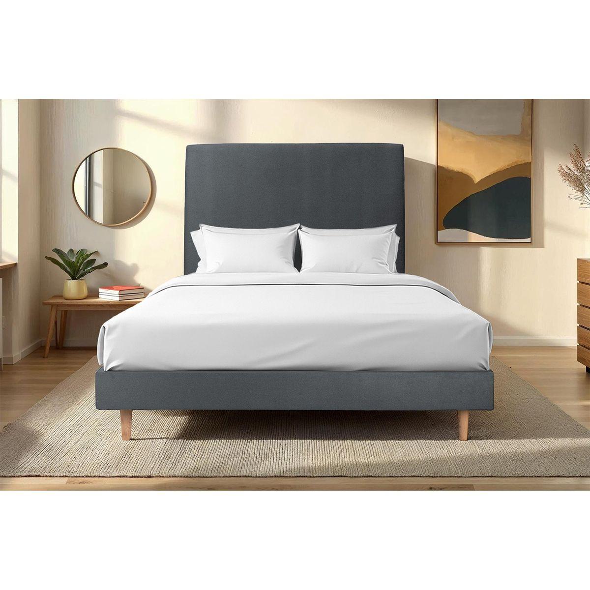 wohnli-moebel-suche-800001753857 Wohnli Möbelsuche - LATTENROST – Samtstoff – Bausatz zur Selbstmontage - 135x190 cm