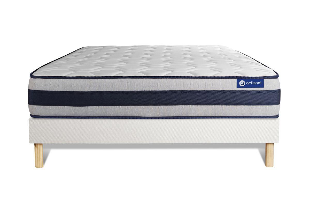 wohnli-moebel-suche-800001754187 Wohnli Möbelsuche - BETT Actiflex ergo Taschenfederkern und Memory-Schaum 150 x 195 cm h4 - Kit Bettgestell Weiß