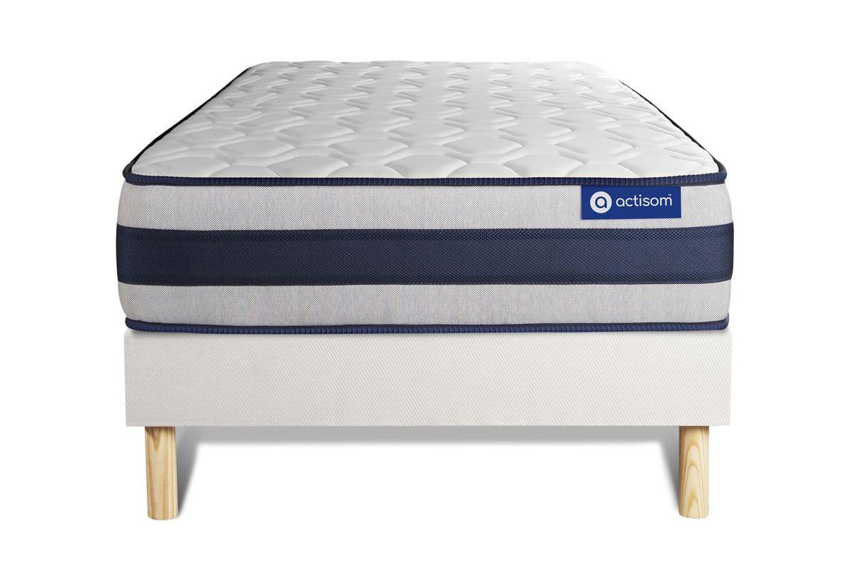 wohnli-moebel-suche-800001754198 Wohnli Möbelsuche - BETT Actiflex ergo Taschenfederkern und Memory-Schaum 80 x 200 cm h4 - Kit Bettgestell Weiß
