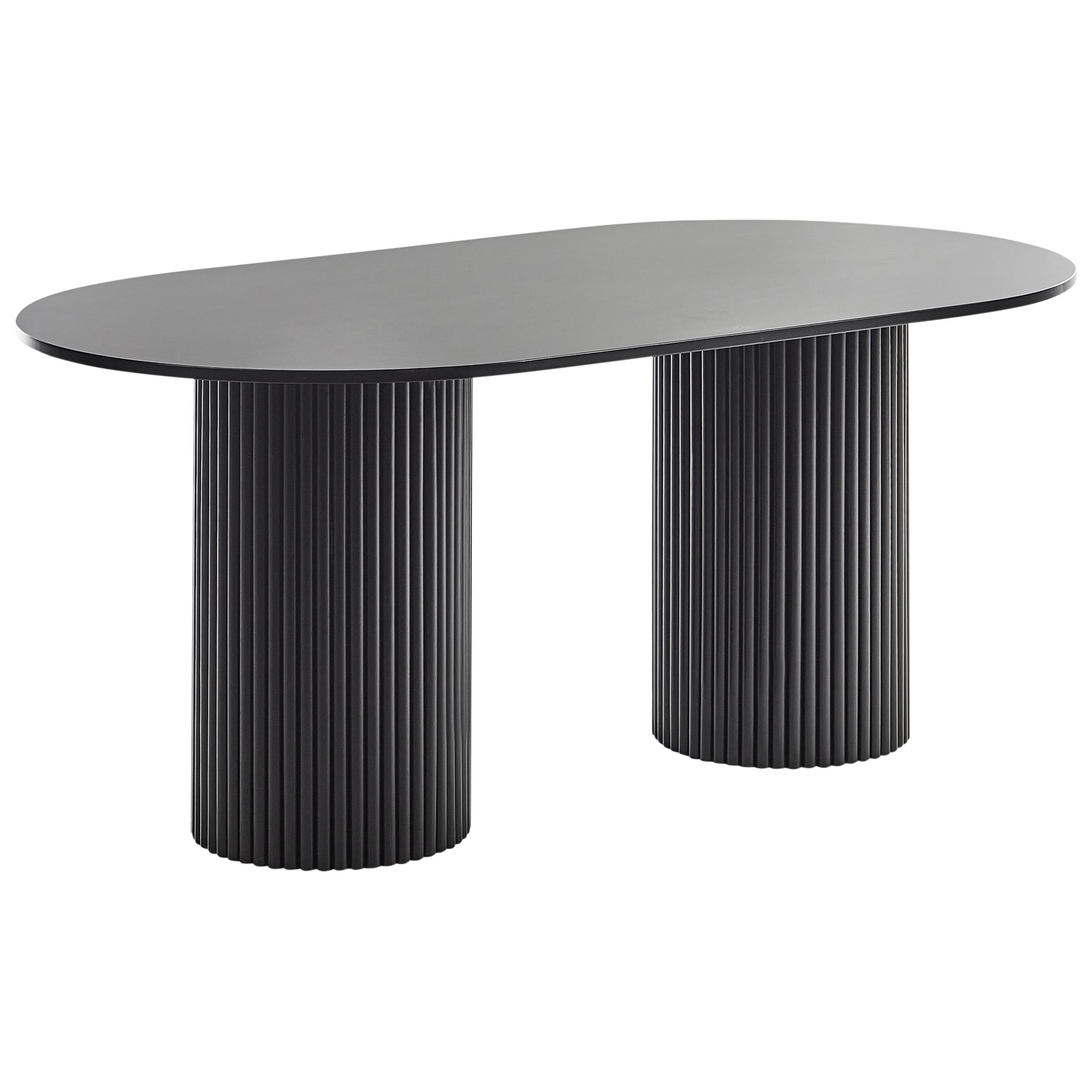 Wohnli Möbelsuche - ESSTISCH Schwarz 180 cm 100 cm Sheridan