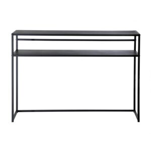 wohnli-moebel-suche-800001762917 Wohnli Möbelsuche - SCHWARZE Metall-Konsole 28/81/112 cm