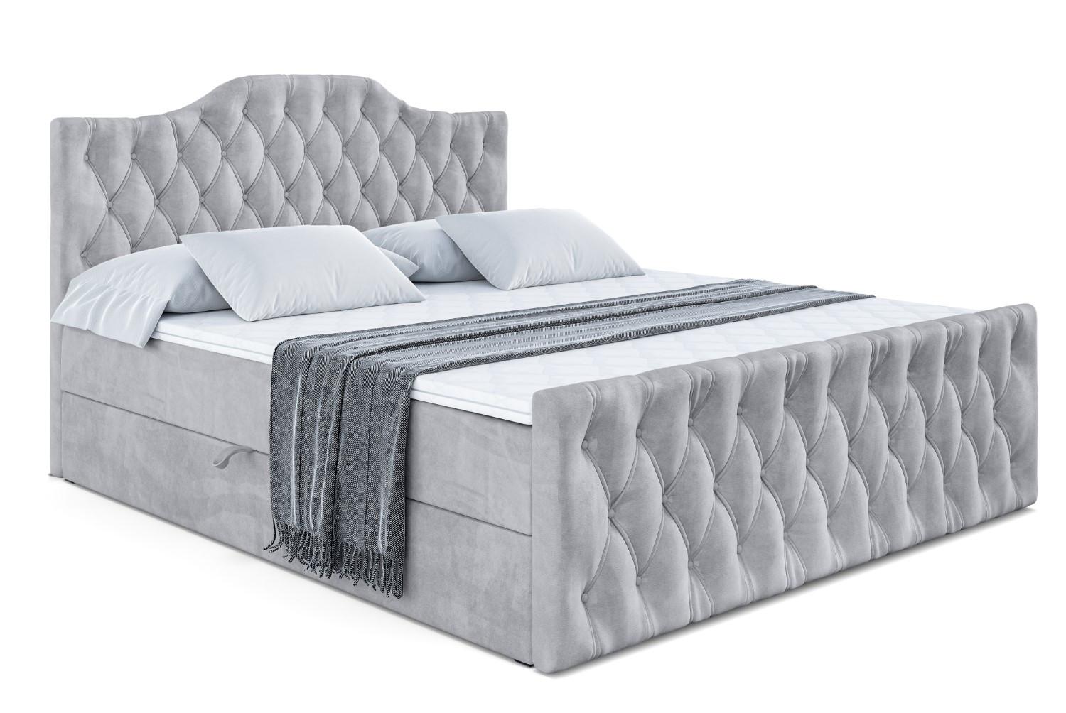 wohnli-moebel-suche-800001767932 Wohnli Möbelsuche - BOXBETT VILA-1-Z - 140x200 cm - H3 - Hellgrau