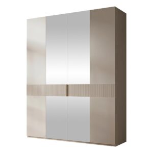 Wohnli Möbelsuche - KLEIDERSCHRANK Soreno 180 4D mit Spiegel