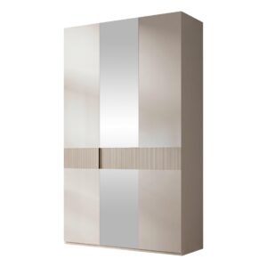 Wohnli Möbelsuche - KLEIDERSCHRANK Soreno 135 3D mit Spiegel