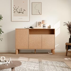 KOMMODE SENA mit Schränken Holzwerkstoff Idohome Möbel > Kommoden & Schubladenschränke > Kommoden Braun