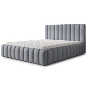 wohnli-moebel-suche-800001795246 Wohnli Möbelsuche - POLSTERBETT TEBA 120x200 cm mit Bettkästen - Grau