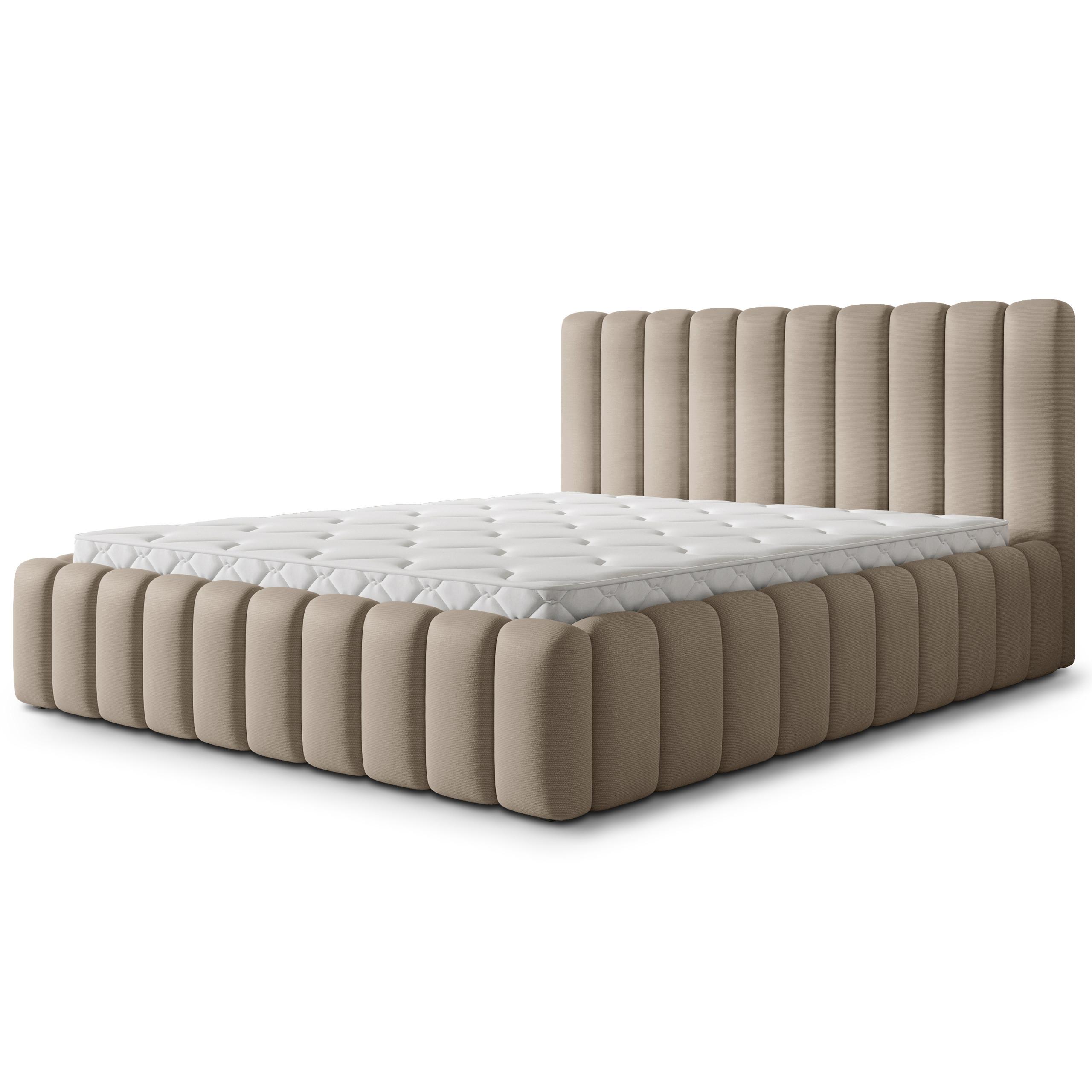 wohnli-moebel-suche-800001795278 Wohnli Möbelsuche - POLSTERBETT TEBA 140x200 cm mit Bettkästen - Beige
