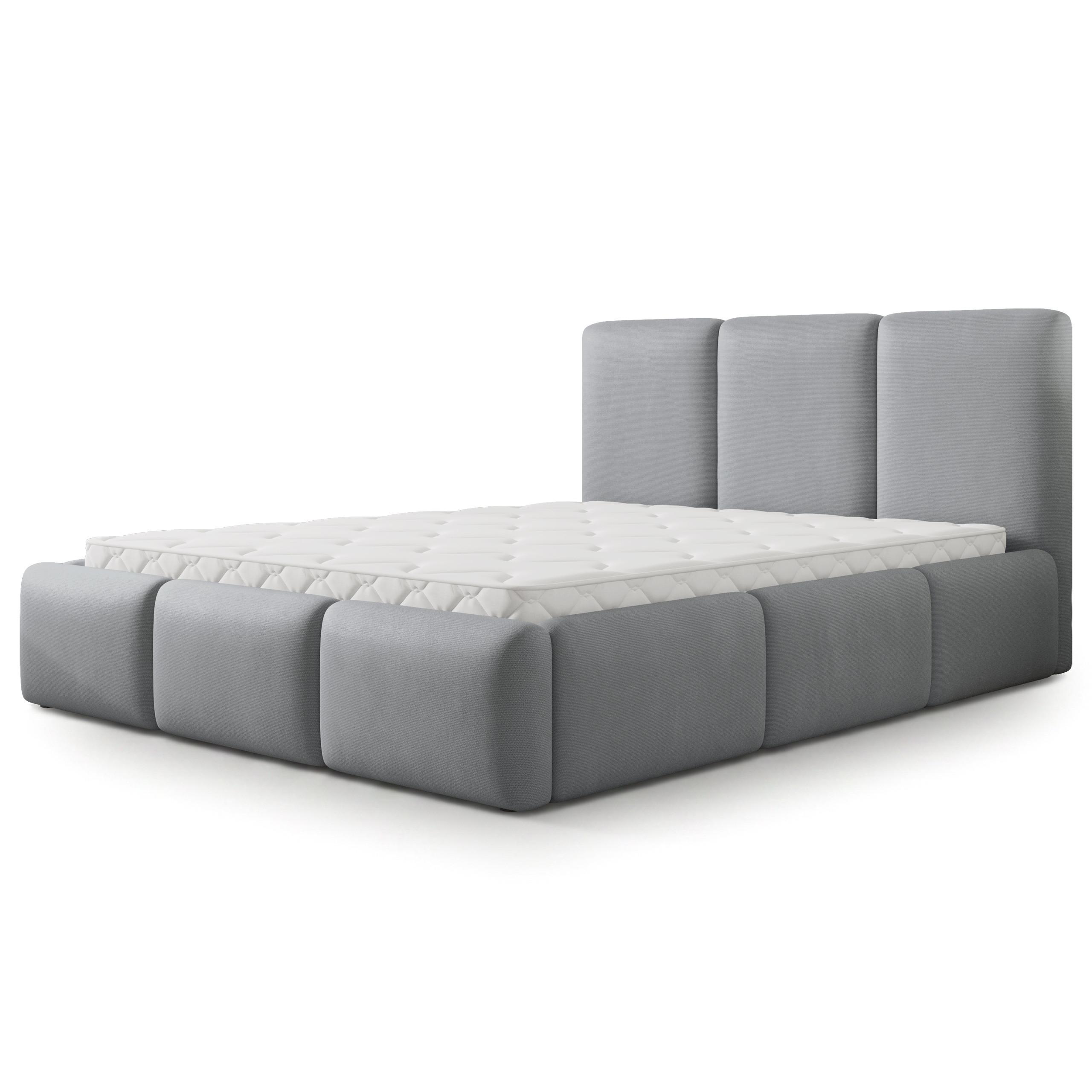 wohnli-moebel-suche-800001795302 Wohnli Möbelsuche - POLSTERBETT ARSIL 180x200 cm mit Bettkästen - Grau
