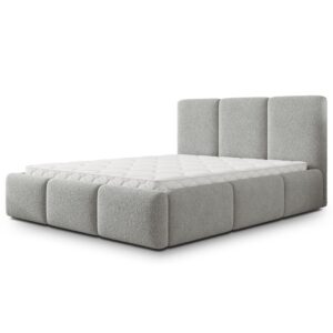 wohnli-moebel-suche-800001795324 Wohnli Möbelsuche - POLSTERBETT ARSIL 200x200 cm mit Bettkästen - Hellgrau