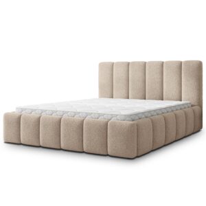 wohnli-moebel-suche-800001795419 Wohnli Möbelsuche - POLSTERBETT RANIS 120x200 cm mit Bettkästen - Beige
