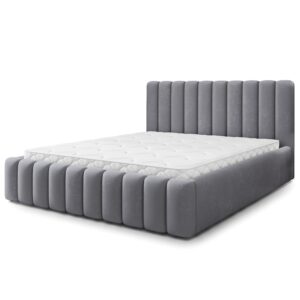 wohnli-moebel-suche-800001795453 Wohnli Möbelsuche - POLSTERBETT DINESE 140x200 cm mit Bettkästen - Grau