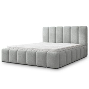 wohnli-moebel-suche-800001795486 Wohnli Möbelsuche - POLSTERBETT RANIS 180x200 cm mit Bettkästen - Hellgrau
